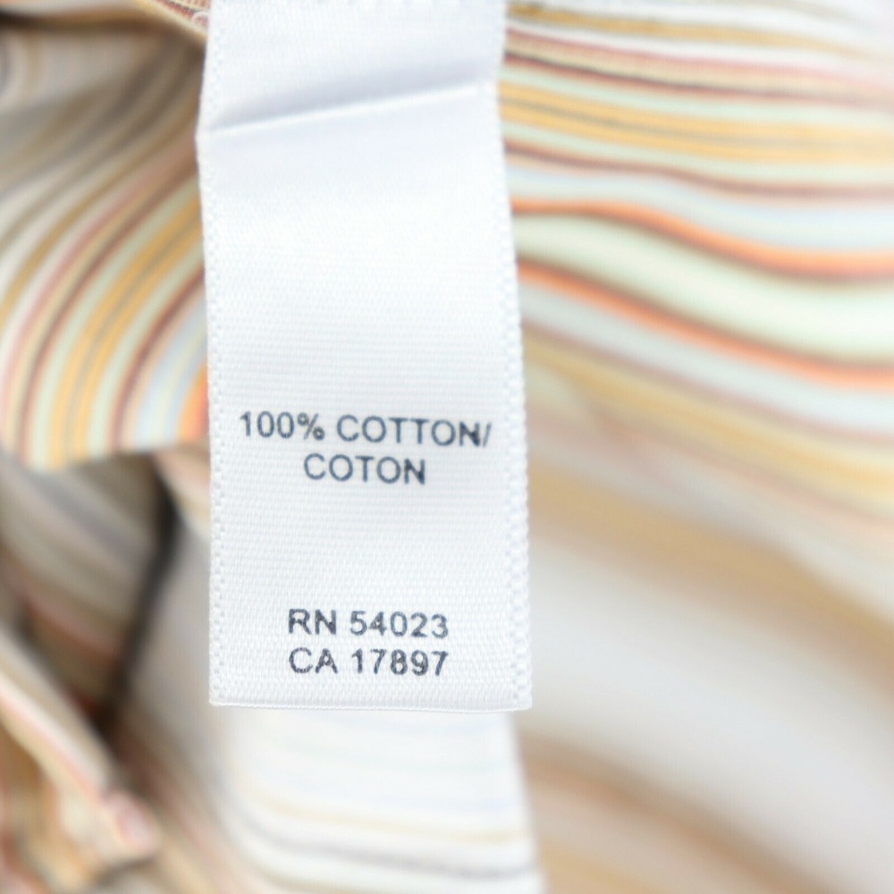 Banana Republic Men’s Large Long Sleeve Striped Dr - Picture 7 of 8